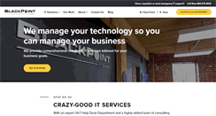 Desktop Screenshot of blackpoint-it.com