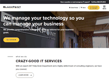 Tablet Screenshot of blackpoint-it.com